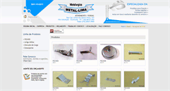 Desktop Screenshot of metal-lima.com