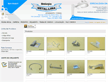 Tablet Screenshot of metal-lima.com
